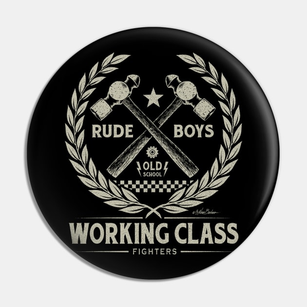 Rude Boys Pin by nanobarbero