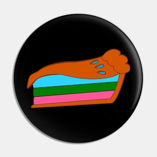 Pie Pride Pin