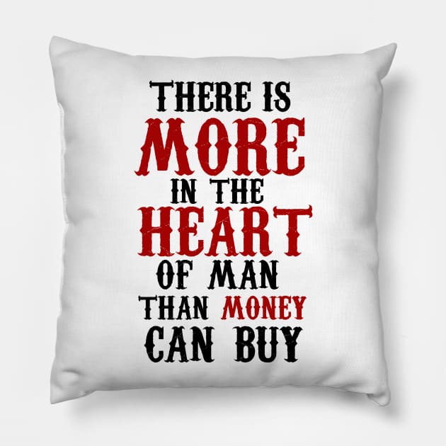 There is more in heart Pillow by klarennns