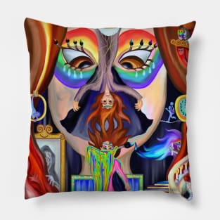 Welcome to the Masquerade Pillow