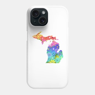 Pretty BIG Flowers Michigan | LGBTQ | Pride | Cherie's Art(c)2021 Phone Case