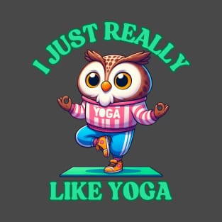 Owl Yoga T-Shirt