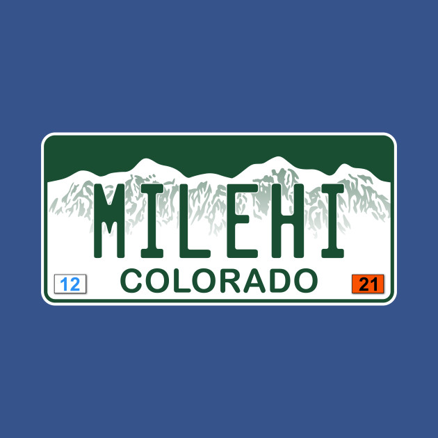 Disover Colorado MILEHI - Mile High City - T-Shirt