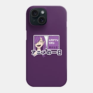 Happy day with anime Phone Case