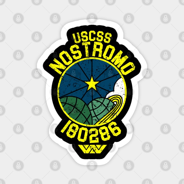 Uscss Nostromo Magnet by SuperEdu