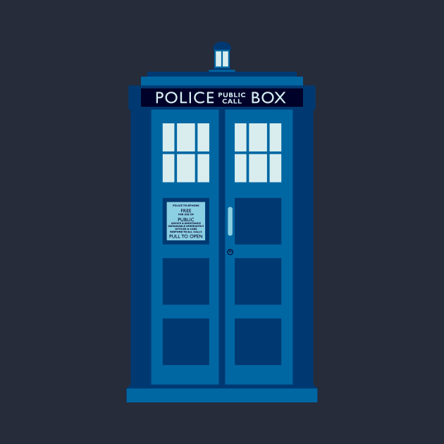 The Blue Police Box by StudioInfinito