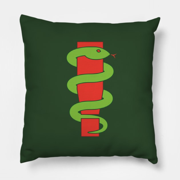 Solid Exclamation Pillow by DCLawrenceUK