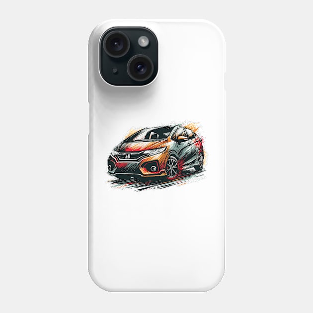 Honda Jazz Phone Case by Vehicles-Art