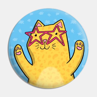 Awesome Cat Pin