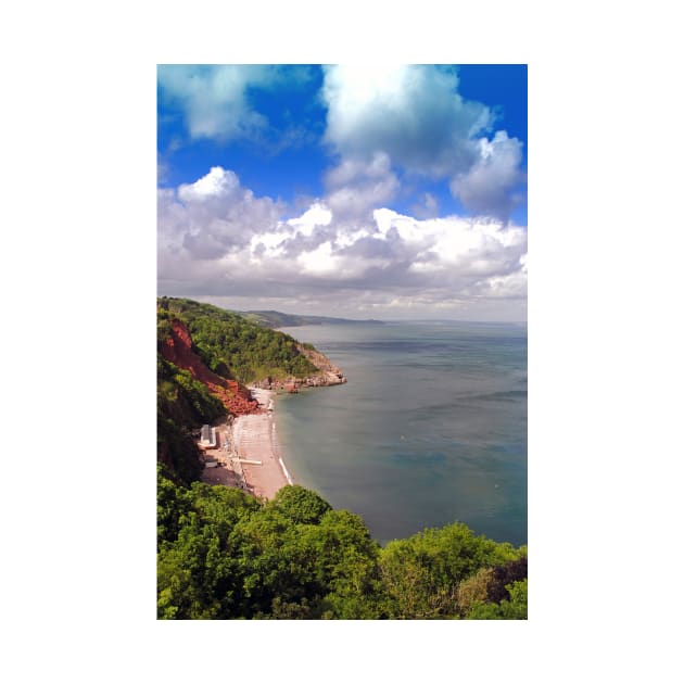 Oddicombe Beach Babbacombe Bay Devon by AndyEvansPhotos