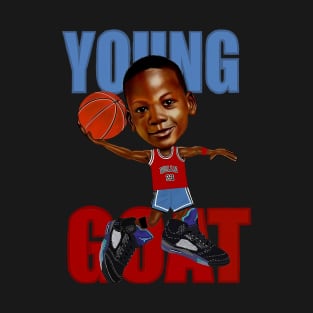 BASKETBALLART -  YOUNG GOAT T-Shirt