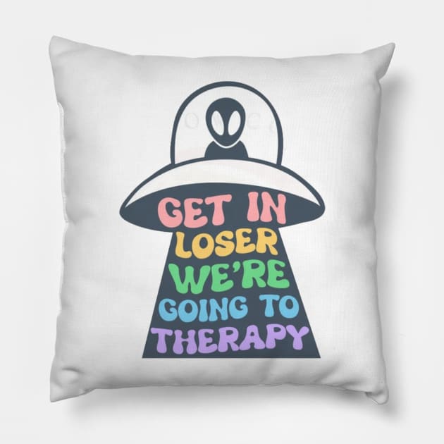 Mental health Pillow by Hanadrawing