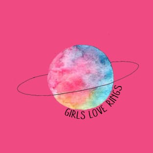 Girls love rings T-Shirt