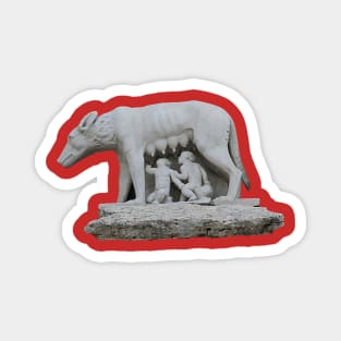 Capitoline Wolf Roman Empire Symbol Magnet