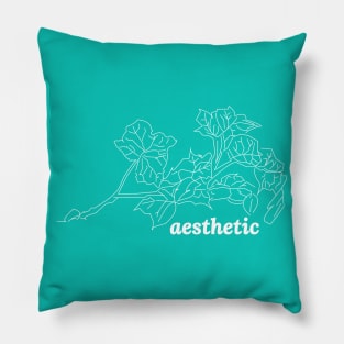 Aesthetic plant design Pillow