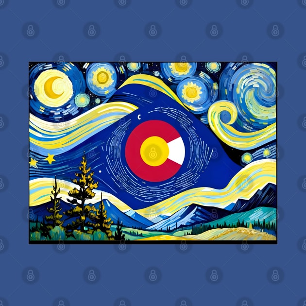 Colorado state flag by Rogue Clone