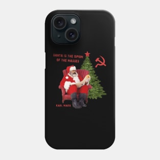 Karl Marx Santa Phone Case