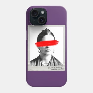 Frida Kahlo portrait Phone Case