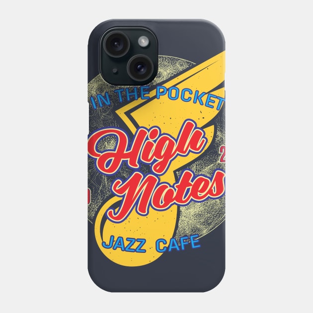 High Notes Jazz Phone Case by spicoli13