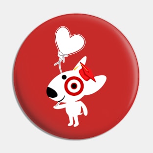 Happy Graduation Bullseye Team Member Pin