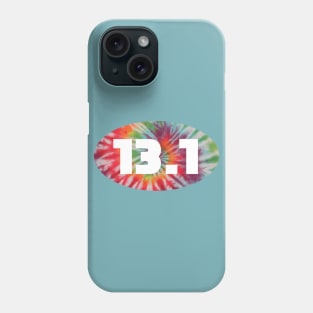 13.1 Miles Half Marathon Tie Dye Phone Case