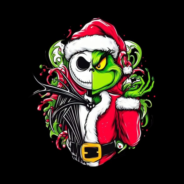 Grinch/Jack Skeleton Nightmare Before Christmas by Karley’s Custom Creations