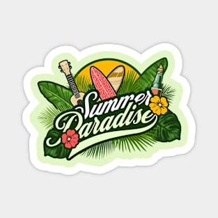 Summer Paradise Magnet