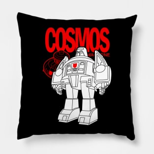 80's Cartoon G1 Flying Saucer Robot Pillow