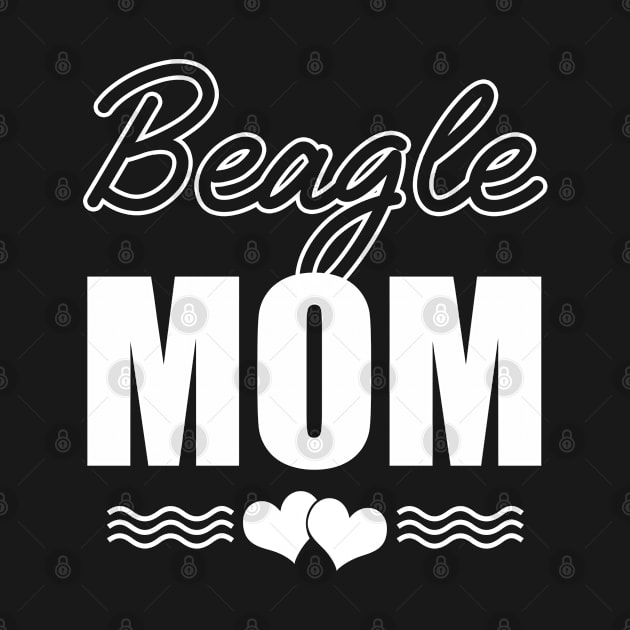 Beagle Mom Funny Dog Lover Gift by omirix