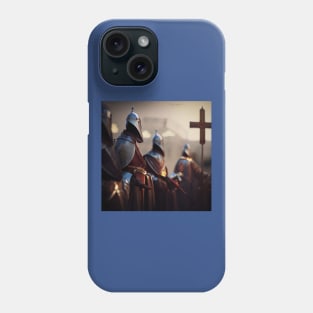 Knights Templar in The Holy Land Phone Case