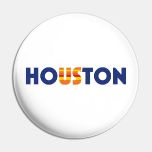 Houston Us Pin