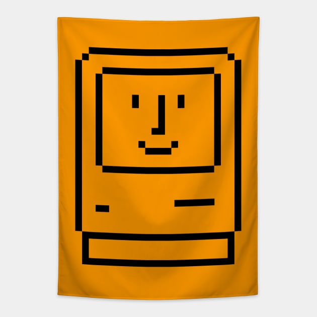 Happy Mac Tapestry by Artboy