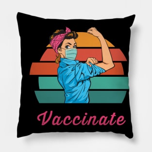 vaccinate ! Pillow