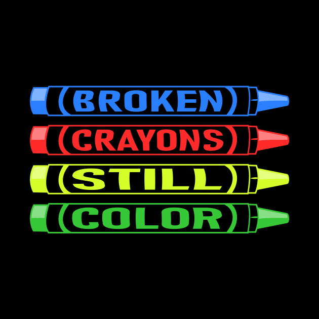 Broken Crayons Still Color by Lasso Print