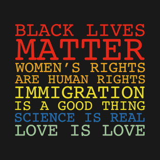 Black Lives Matter Immigration Is A Good Thing T-Shirt