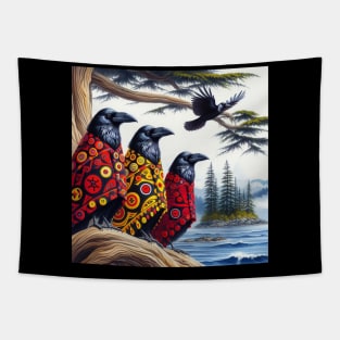 Hot Ravens. Tapestry