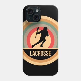 Retro Vintage Lacrosse Gift For Lacrosse Players Phone Case