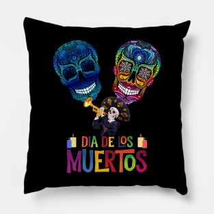 Dia De Los Muertos Pillow