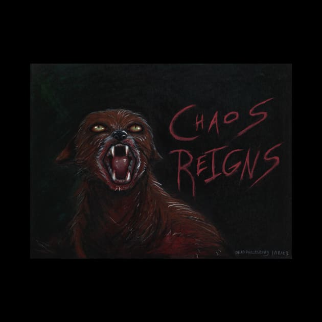 Chaos Reigns (Antichrist Fox) by Dead_Philosophy