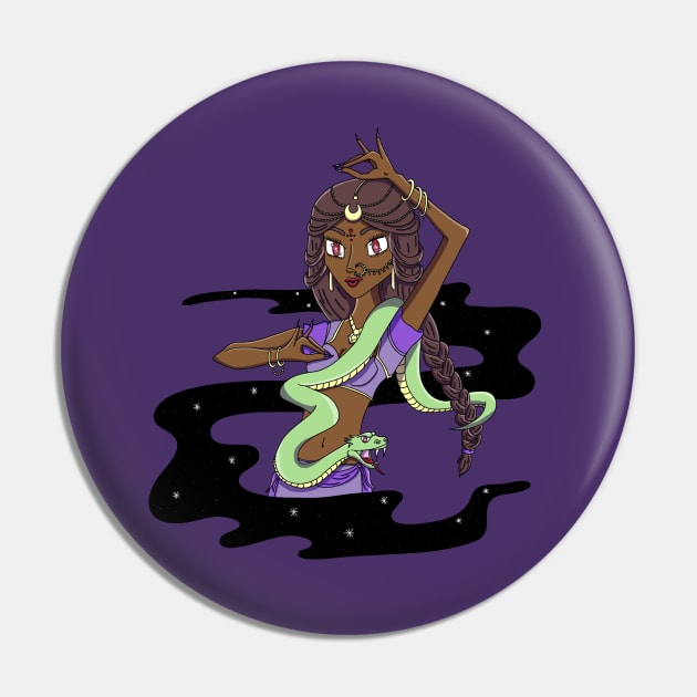 Indian girl Pin by Inkpoof