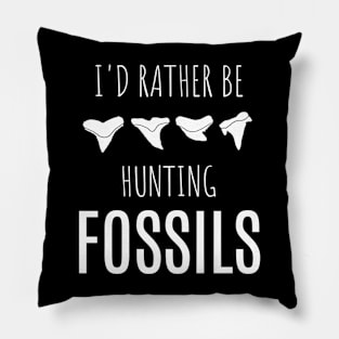 Rather hunting fossils Pillow