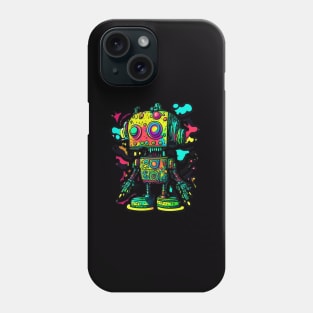 PSYCHEDELIC ACID ROBOT #2 Phone Case