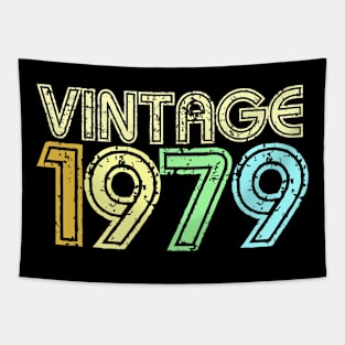 Vintage 1979 Retro 70's 40th Birthday Gift Tapestry