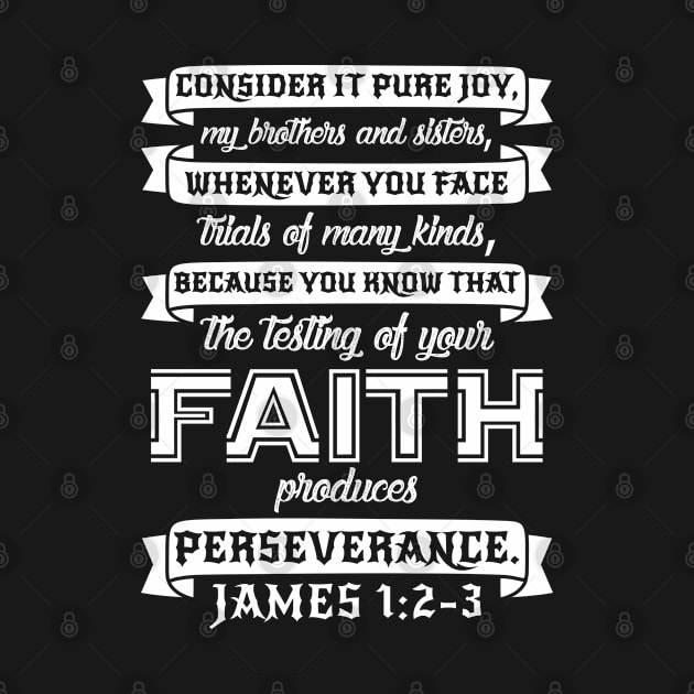 James 1:2-3 by Plushism