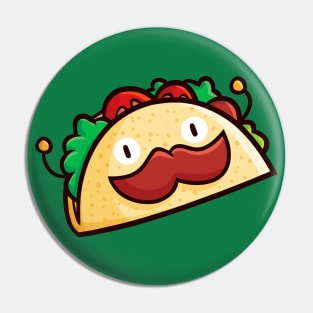 Funny Old Taco Pin