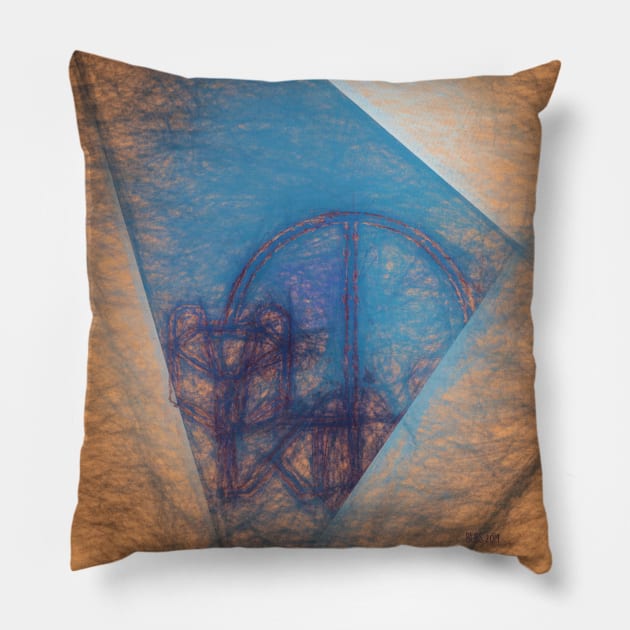 Mama Bear - from The Three Bears Triptych Pillow by barbaralbs