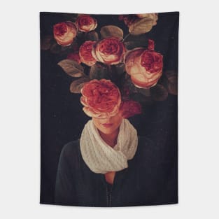 The Smile Of Roses Tapestry