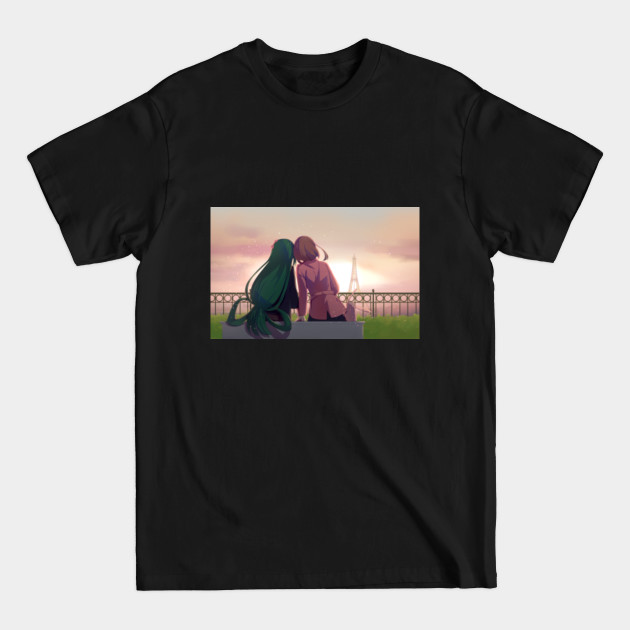 Discover [Tsuchako] A Paris sunset - My Hero Academia - T-Shirt