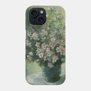 Vase of Flowers by Claude Monet Phone Case