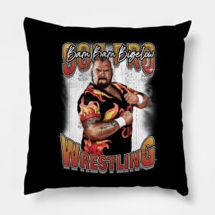 Bootleg Bam bam bigelow 90s pro wrestling Pillow